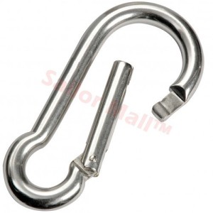STAINLESS STEEL MOSQUETON 5mm