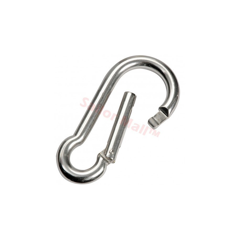 MOSQUETON EN ACIER INOXYDABLE 5mm