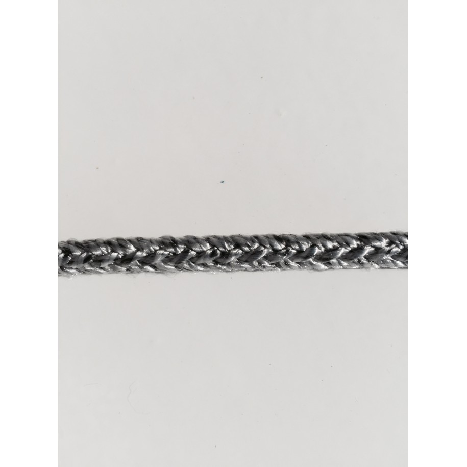 CORDON COULISSANT 5MM GRIS