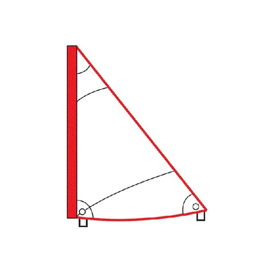 VOILE OPTIMIST MANCHES
