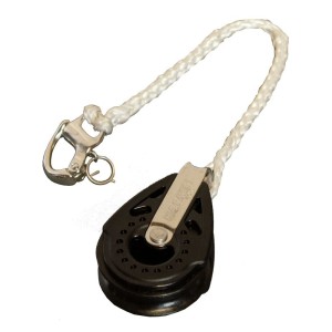 HARKEN 40mm Pulley with vectran extension and carabiner