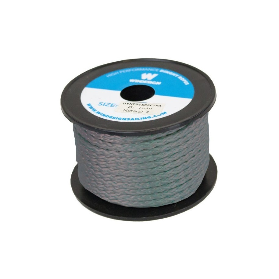 12 M DYNEEMA CABO 4 mm GRAY