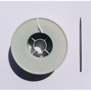 needle + thread kit for candle repair