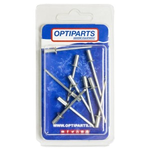 10 REMACHES MONEL DE 4 x 10,2 mm.