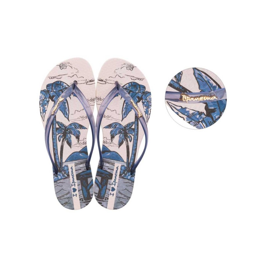 tongs ipanema femmes wave natural