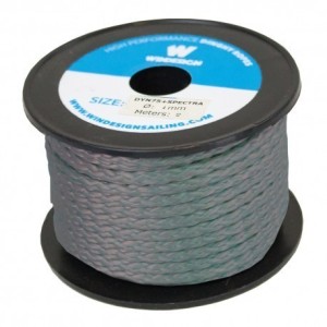 9 M DE LIGNE DYNEEMA 5 MM GRIS