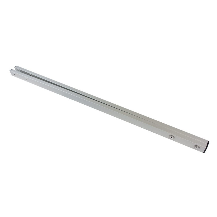 caña anodizada plata