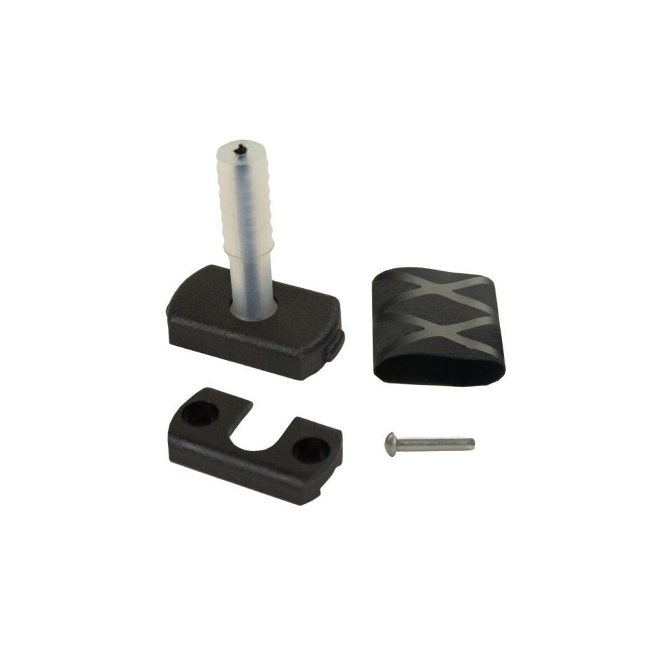 CHARNIÈRE AMOVIBLE AVEC NERVURE POUR BÂTON DE 20 MM