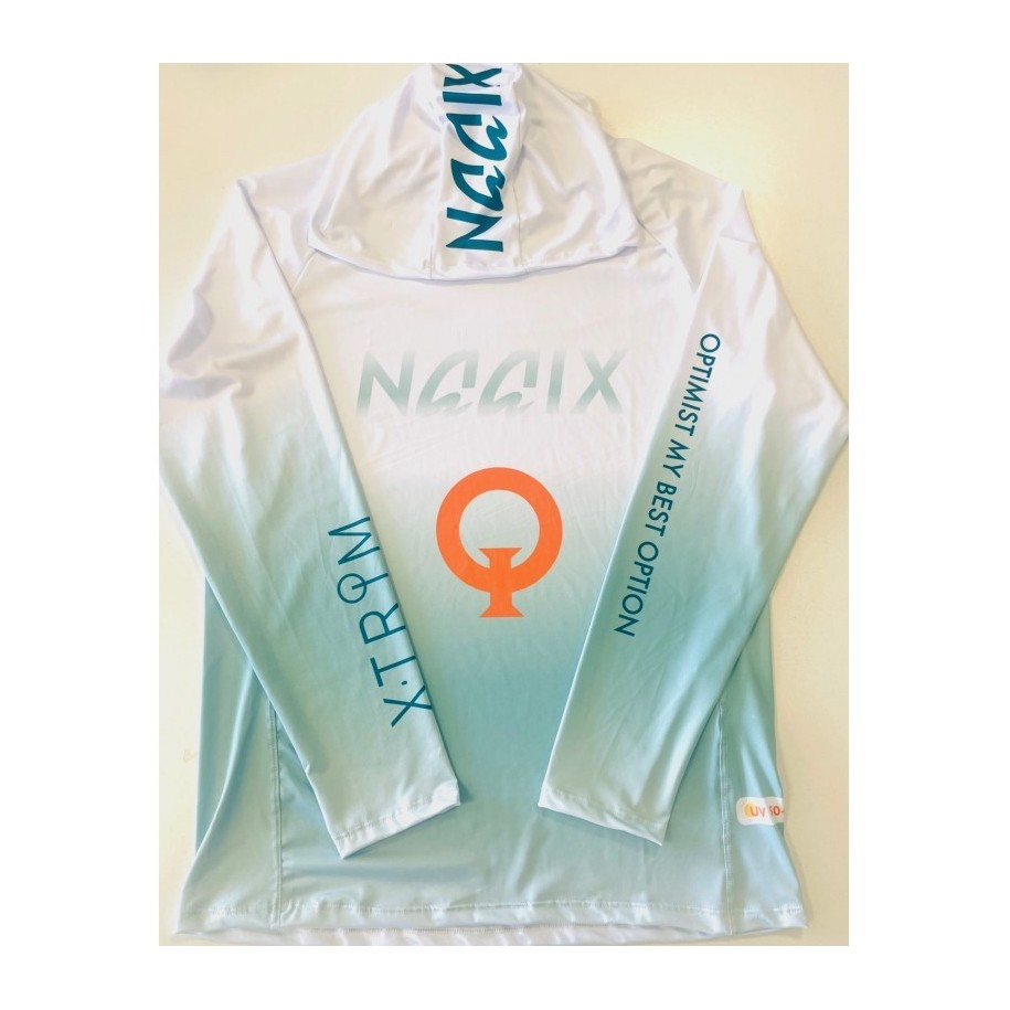 NAAIX UV50+ LONG SLEEVE RASH GUARD WITH HOOD