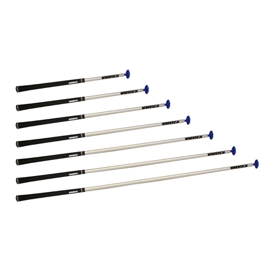 STANDARD ALUMINUM STICK SILVER WINDESING