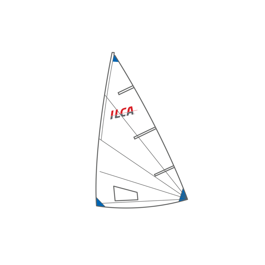 vela ilca 6 (radial) competicon